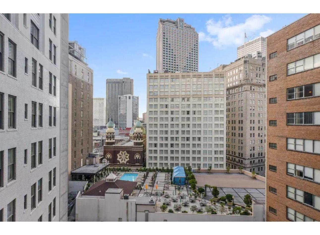 Amazing Condos Beautiful View 2 Blocks To French Quarter, Small Rooftop Pool, Gym, Seanger Theater, Super Dome, And Bourbon St New Orleans Exteriör bild
